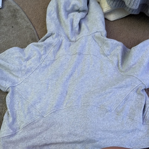 Lululemon scuba half zip Heather great cropped - Picture 2 of 3